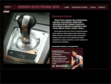 Tablet Screenshot of easytronic.pl
